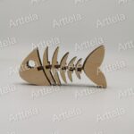 Pez decorativo de madera contrachapada de 3 mm para corte láser y manualidades creativas