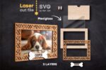 Marcos de Fotos para Mascotas SVG - Archivo Cortado Láser para Glowforge con Nombres Personalizados - Imagen 4