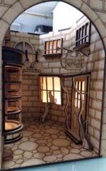 Libro Nook Mágico DXF/SVG para Corte Láser en Madera 3mm - Diseño 207x106x200 mm - Imagen 3