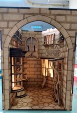 Libro Nook Mágico DXF/SVG para Corte Láser en Madera 3mm - Diseño 207x106x200 mm - Imagen 2