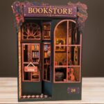 Kit de estantería DIY en miniatura - Archivos DXF, SVG y JPG para corte láser en madera de 3 mm