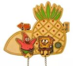 Llavero láser personalizado de Esponja y Patricio - Diseño original y arte digital para corte láser