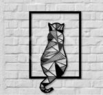 Siluetas de Gatos para Decoración de Paredes - Paquete Personalizable PNG, SVG, DXF, PDF para Corte Láser - Imagen 9