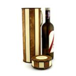 Caja de vino de madera cortada a láser | Archivos CDR, DXF, AI, SVG para CNC | Descarga instantánea - Imagen 8