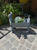 Maceta Schnauzer de Madera - Jardín Decorativo, Plantador Personalizado, Archivo Digital Corte Láser SVG/PDF/DXF - Imagen 3