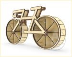 Soporte de bicicleta y teléfono en corte láser – Archivos Dxf, Svg y Glowforge para estantes personalizados - Imagen 4