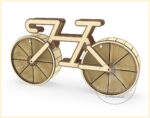 Soporte de bicicleta y teléfono en corte láser – Archivos Dxf, Svg y Glowforge para estantes personalizados - Imagen 2