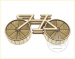 Soporte de bicicleta y teléfono en corte láser – Archivos Dxf, Svg y Glowforge para estantes personalizados - Imagen 7