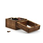 Caja para Reloj - Archivo Laser Cut CDR, DXF, AI y SVG | Descarga Instantánea CNC BX34 - Imagen 4