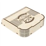 Caja de regalo cortada por láser - archivo SVG, DXF, CDR para 3mm y 4mm - descarga instantánea - Imagen 8