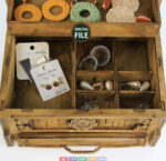 Joyero de madera con cajones - Organizador de maquillaje para corte láser, archivos SVG y CDR disponibles - Imagen 6