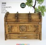 Joyero de madera con cajones - Organizador de maquillaje para corte láser, archivos SVG y CDR disponibles - Imagen 4