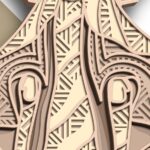 Paquete SVG Multicapa Virgen María para Corte Láser en Madera y Papel - Diseño 3D - Imagen 8