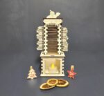 Calendario de Adviento Navideño para Corte Láser - Archivos CDR, DXF, AI, SVG - Descarga Instantánea - Imagen 6