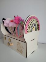 Organizador de lazos para diademas de niñas - Archivo SVG para corte láser y decoración infantil - Imagen 4