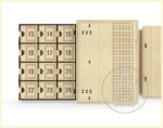 Calendario de Adviento Cortado con Láser de 24 Cajones - Decoración Navideña Personalizable - Imagen 4