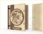Calendario de Adviento Cortado con Láser de 24 Cajones - Decoración Navideña Personalizable - Imagen 6