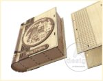 Calendario de Adviento Cortado con Láser de 24 Cajones - Decoración Navideña Personalizable - Imagen 8