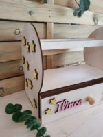 Organizador de lazos para diademas de niñas - Archivo SVG para corte láser y decoración infantil - Imagen 6