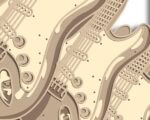 Paquete SVG de guitarra 3D para corte láser en madera contrachapada y papel - Diseño multicapa - Imagen 8