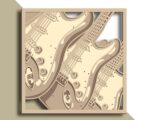 Paquete SVG de guitarra 3D para corte láser en madera contrachapada y papel - Diseño multicapa - Imagen 7
