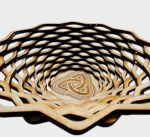 8 Diseños de Cestas Apiladas para Corte Láser - Formatos SVG, DXF y PDF - Personaliza con 8 Grabados - Imagen 7