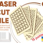 Patrones SVG para Corte Láser: Conjunto de 15 Diseños Vectoriales para Proyectos Creativos