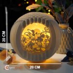 Mickey Mouse 3D SVG para Cricut y Cameo 4 - Globe Popup Lightbox Papercraft - Imagen 6