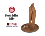 Soporte de collar de madera para exhibición de joyas - Archivos de corte láser Ai, Svg, Pdf, Dxf - Imagen 4