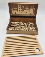 Libro desplegable de Semana Santa en DXF y SVG para corte láser - Ayuda didáctica y exhibición de madera - Imagen 2