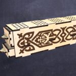 Caja de quemador de incienso corte láser SVG - Soporte de palo de incienso y archivo DXF para yoga - Imagen 6