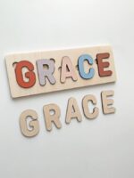 Números y Letras en SVG para Corte Láser - Rompecabezas Escolar - Descarga Digital Glowforge - Imagen 6