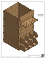 Expositor Modular para Vendedores - Archivo SVG de Corte Láser para Descarga Digital - Imagen 9