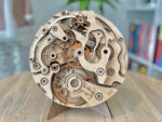 Movimiento de reloj mecánico 3D multicapa para corte láser - Archivos SVG, AI, DXF y Lightburn - Imagen 3