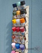 Soporte de lata de pintura en aerosol - Archivo SVG para corte láser - Descarga digital instantánea - Imagen 4