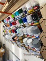 Soporte de lata de pintura en aerosol - Archivo SVG para corte láser - Descarga digital instantánea - Imagen 3