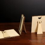 Marco de fotos deslizante SVG para corte láser - 10 tamaños personalizables, ideal para proyectos creativos