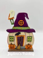 Casas Embrujadas de Halloween en SVG para Corte Láser - Diseño Iluminado para Glowforge - Imagen 5