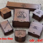 Paquete de cajas de regalo cortadas con láser - Archivos DXF y CDR - 15 diseños únicos