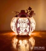 Plantilla SVG Linterna de Calabaza para Halloween - Archivo DIY para Corte y Decoración de Papeles - Imagen 8