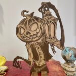Conjunto Espeluznante de Hombre Calabaza para Decoración Halloween - Archivo Láser Lightburn D1 Pro - Imagen 5