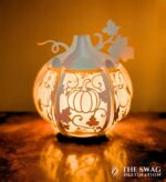 Plantilla SVG Linterna de Calabaza para Halloween - Archivo DIY para Corte y Decoración de Papeles - Imagen 7