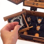 Plano de joyero dragón para corte láser - Archivos SVG, PDF y CDR - Múltiples grosores 3-5 mm - Imagen 10