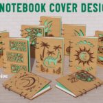 Portafolio de Portadas de Cuadernos SVG para Corte Láser, Carpeta 3D y Álbum Personalizado