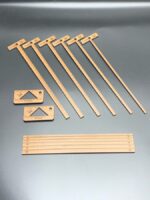 Juego de herramientas de encuadernación métrico para cubiertas de libros y álbumes de recortes - Imagen 2