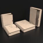 Archivos SVG de corte láser para caja de libro - Diseño compatible con Glowforge y XTool - Imagen 8