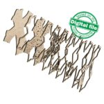 Archivos DXF y SVG para corte láser: Flores, cintas y adornos de Pascua para Glowforge - Imagen 5