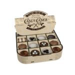 Caja de regalo cortada por láser - archivo SVG, DXF, CDR para 3mm y 4mm - descarga instantánea - Imagen 2