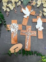 Paquete de Cruces Cristianas SVG y DXF para Corte Láser - Descarga Instantánea para Pascua y Navidad - Imagen 5