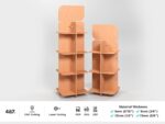 Estantes de Exhibición DIY con Archivos SVG para Corte Láser y CNC – Planos Plegables para Carpintería - Imagen 2